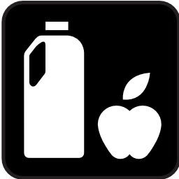 Download free apple food drink bottle icon